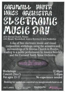 Cornwall Youth Noise Orchestra – Electronic Music Day